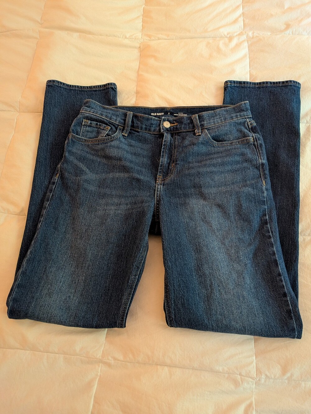 Women's Old Navy WOW Boyfriend Jeans Mid-Rise Size 6 Tall
